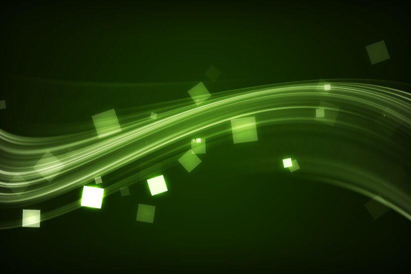 animated 3d green and black wallpaper