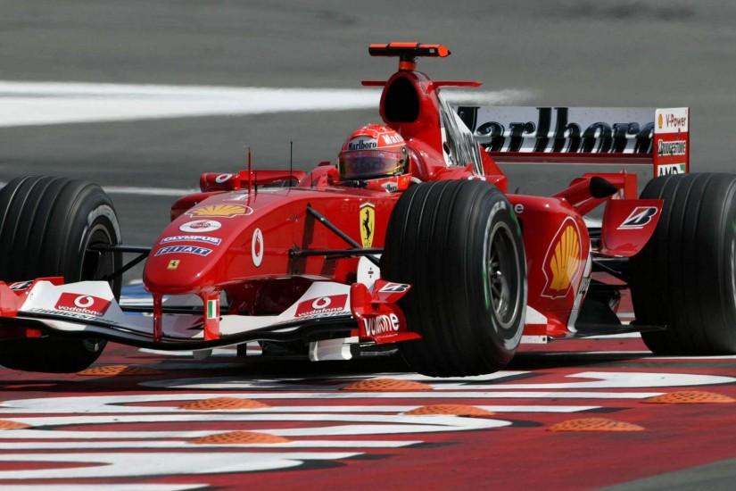 Michael Schumacher, Ferrari F2004 ...