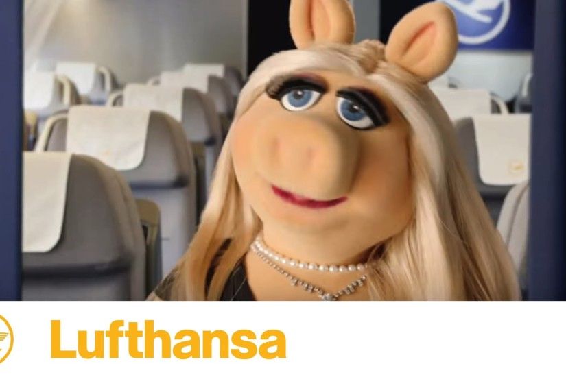 Join the Muppets: Miss Piggy's Flight Instructions | Lufthansa - YouTube