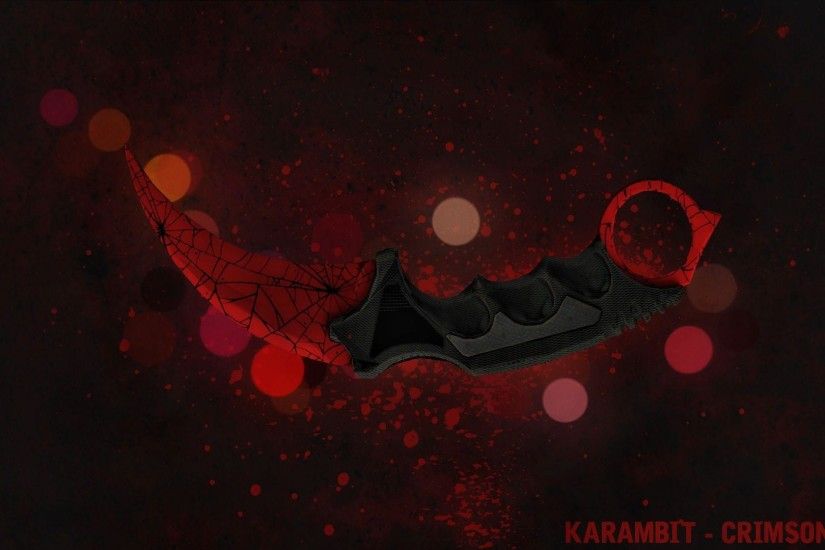 Karambit Crimson Web Wallpapers Images Photos Pictures Backgrounds
