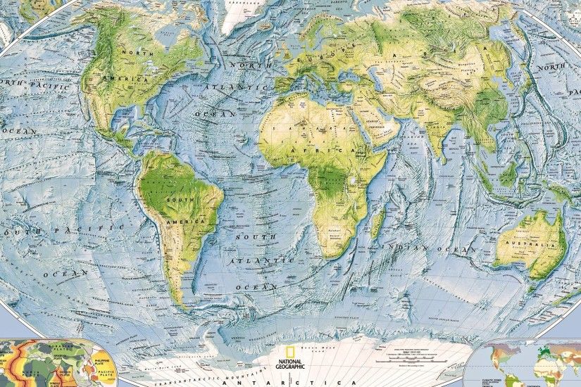 National Geographic World Map 586707 ...