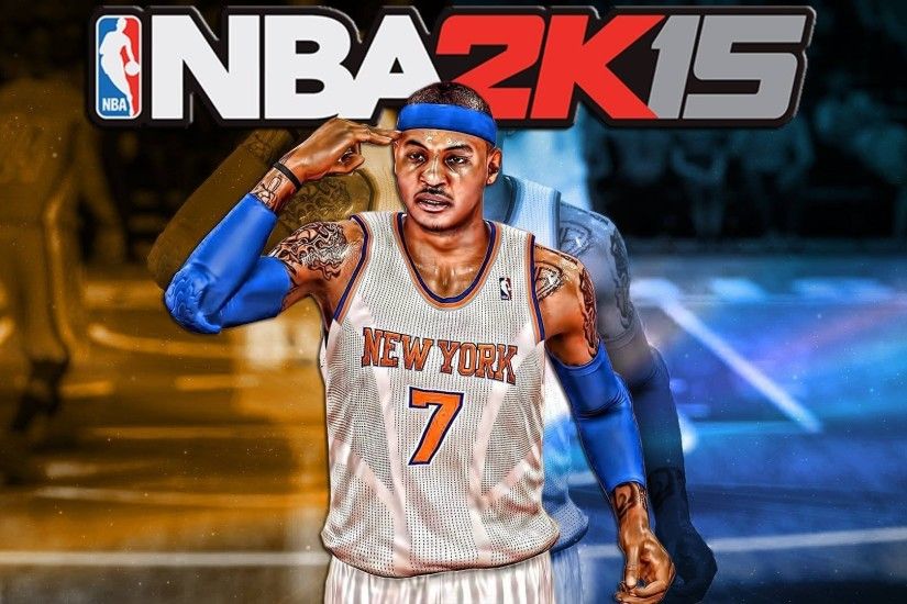 Carmelo Anthony New York Knicks Game Picture HD.