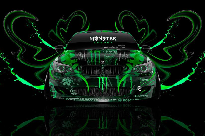 Monster-Energy-BMW-M5-Front-Plastic-Acid-Car-