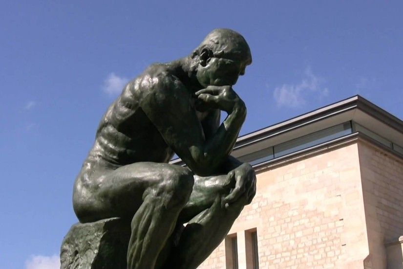 Rodin's "The Thinker" (Le Penseur)