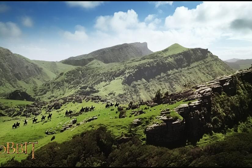 The Hobbit Landscape Wallpaper.
