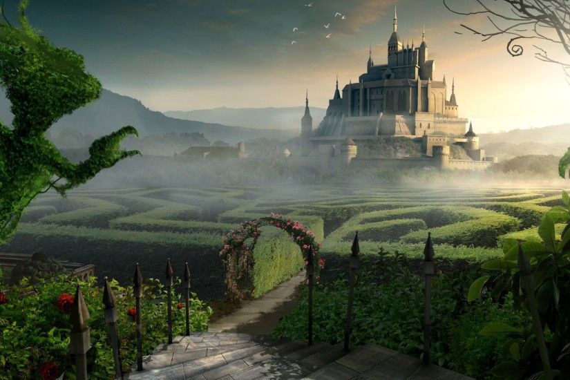 labyrinth castle fiction