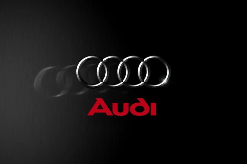 Audi Logo HD Wallpaper 1080p.