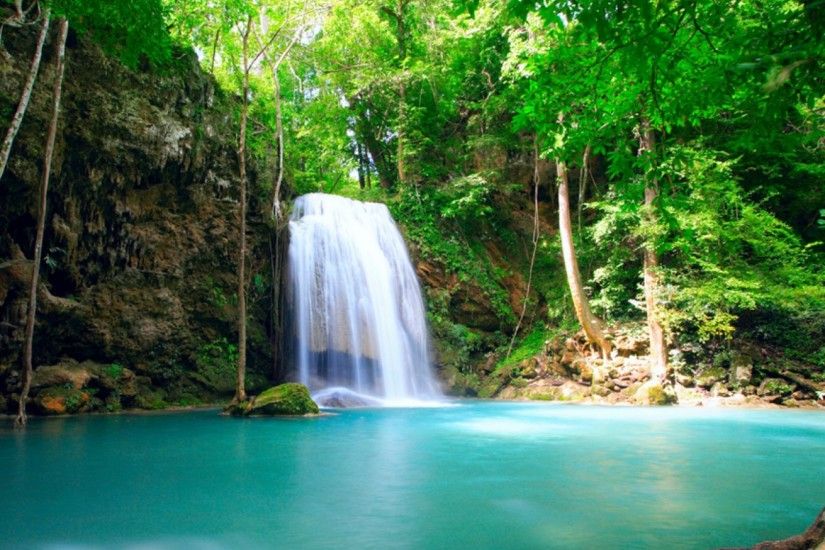Famous waterfalls in Costa rica