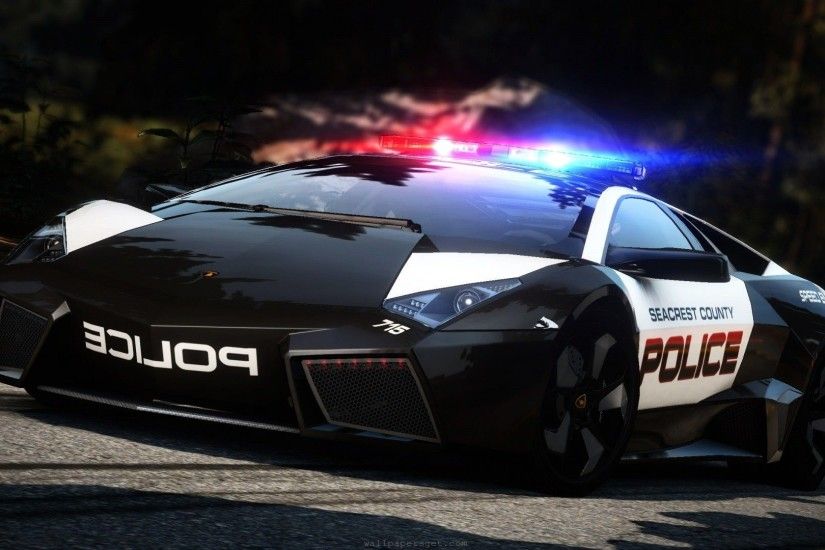 Lamborghini Reventon police car Need For Speed HD Wallpaper