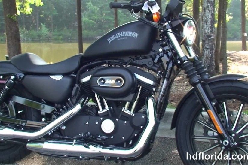 New 2014 Harley Davidson Sportster Iron 883 Motorcycles for sale - YouTube