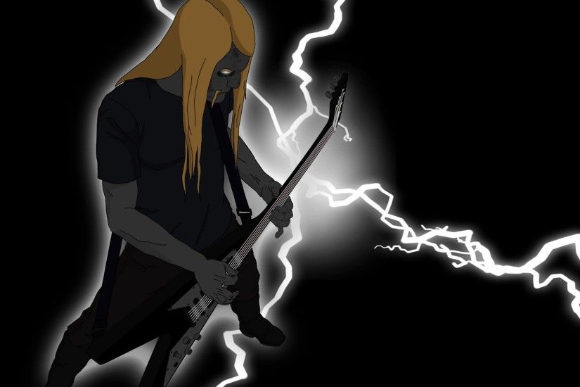 Dethklok heavy metal music cartoons hard rock band groups metalocalypse  guitar e