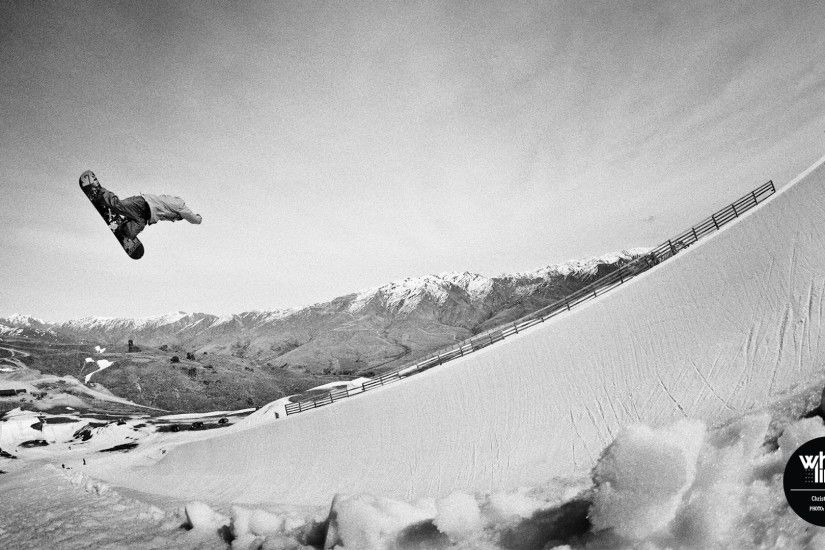 Snowboard Wallpaper – Christian Haller Method, Snow Park NZ
