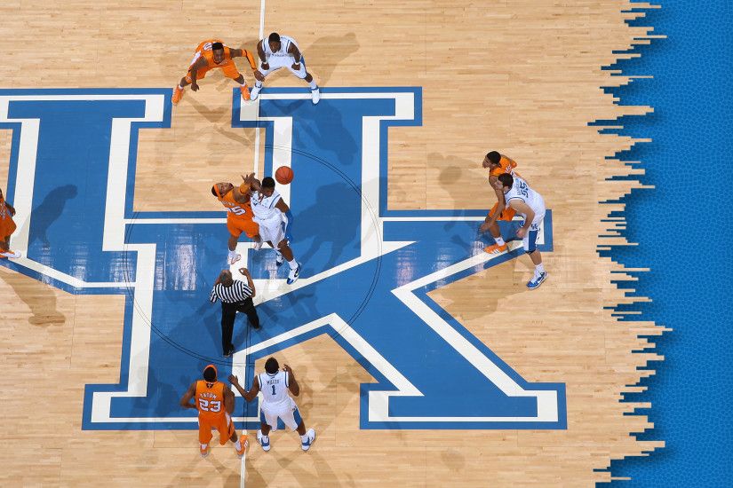 Aerial Kentucky Men's Basketball Desktop Wallpaper