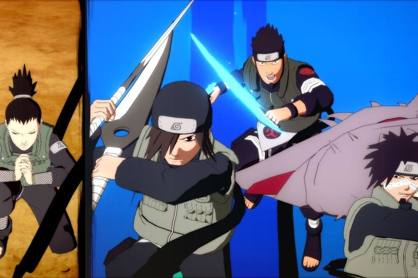 Video Game - Naruto Shippuden: Ultimate Ninja Storm 4 Izumo Kamizuki  Kotetsu Hagane Shikamaru Nara