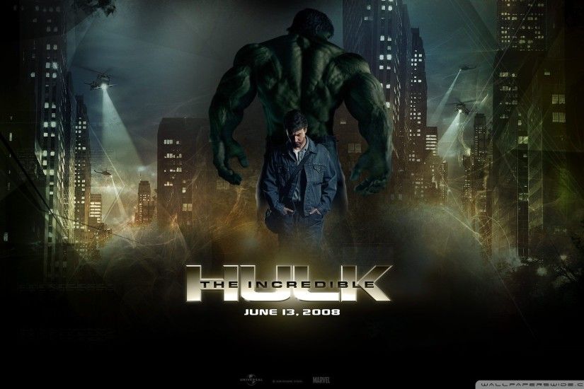 The Incredible Hulk 2 â¤ 4K HD Desktop Wallpaper for 4K Ultra HD TV .
