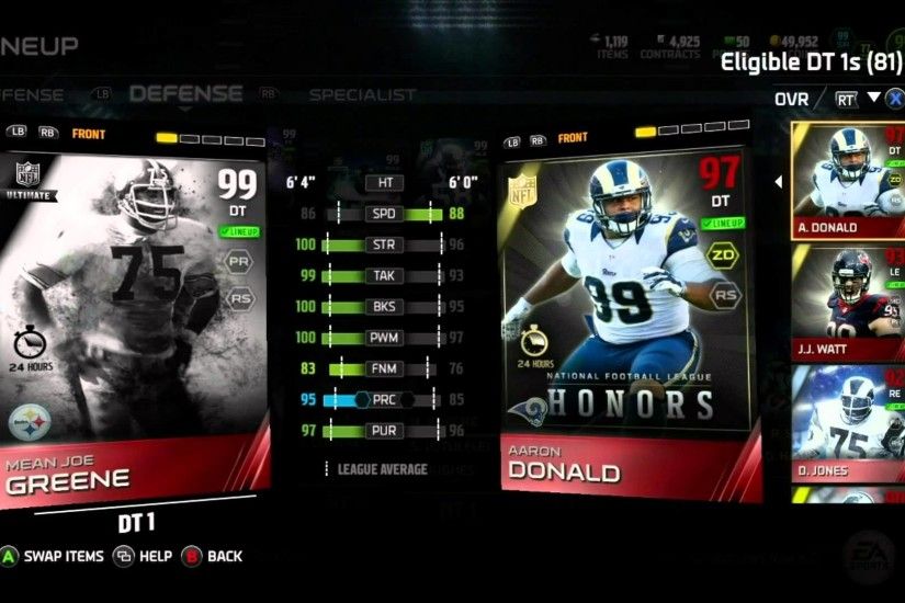 Madden 15 Ultimate Team-We Snagged 99 Barry Sanders And 102 Hit Power Kam  Chancellor! Madden 15 MUT - YouTube