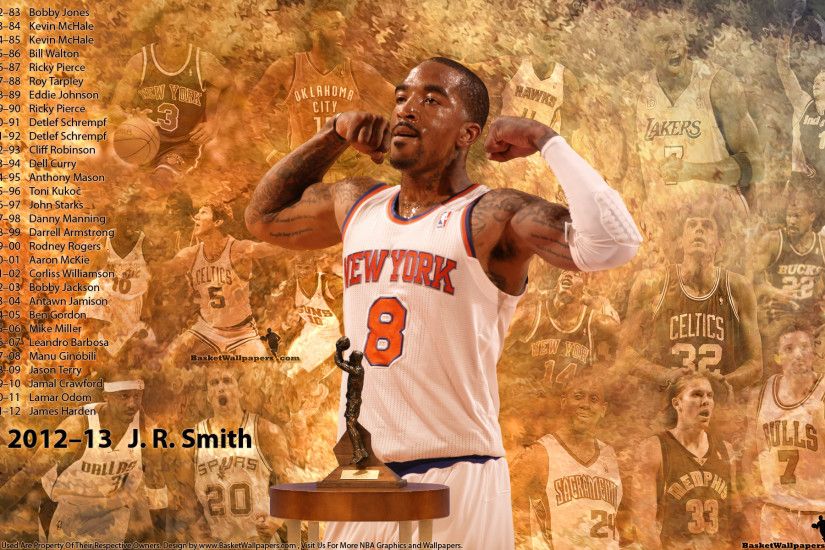 J. R. Smith 6th Player Of The Year 2013 1920Ã1200 Wallpaper