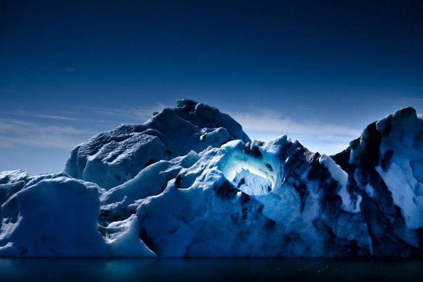 Earth - Ice Glacier Wallpaper