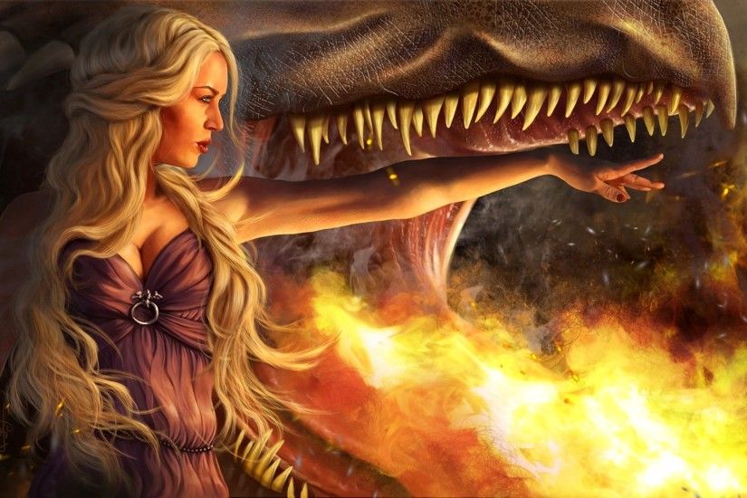 Daenerys Targaryen - The Queen Of Dragons wallpaper free
