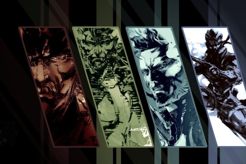 General 2560x1440 Metal Gear Solid 3: Snake Eater Metal Gear Solid collage  video games Metal