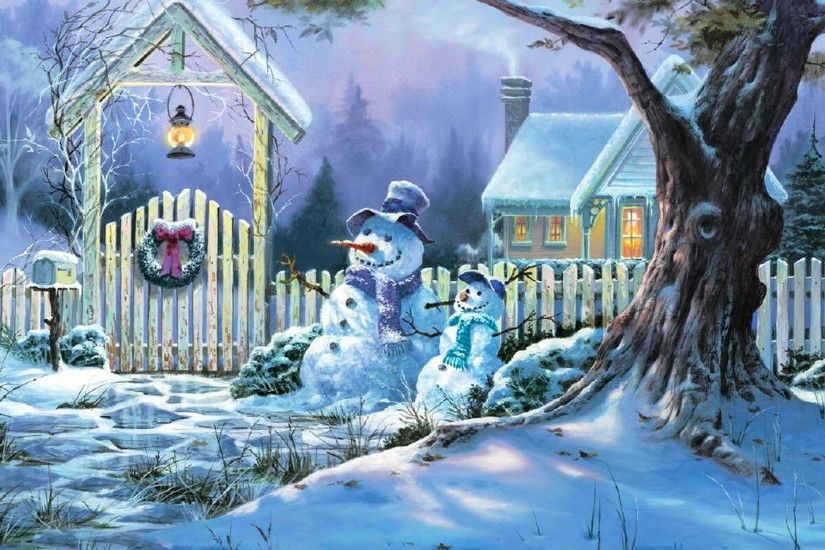 1920x1080 Christmas, Xmas, Winter, Lighting, Night, Cottage ... Winter  Wallpapers ...