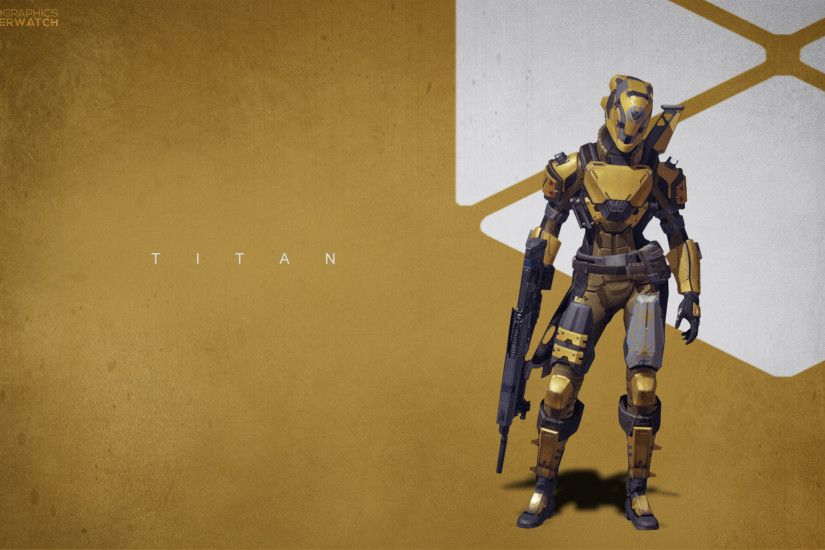 Destiny - Titan Wallpaper by OverwatchGraphics Destiny - Titan Wallpaper by  OverwatchGraphics