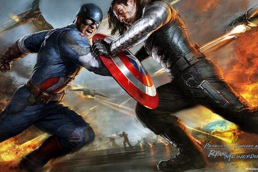 Movie Wallpaper: Captain America Winter Soldier Wallpapers HD .