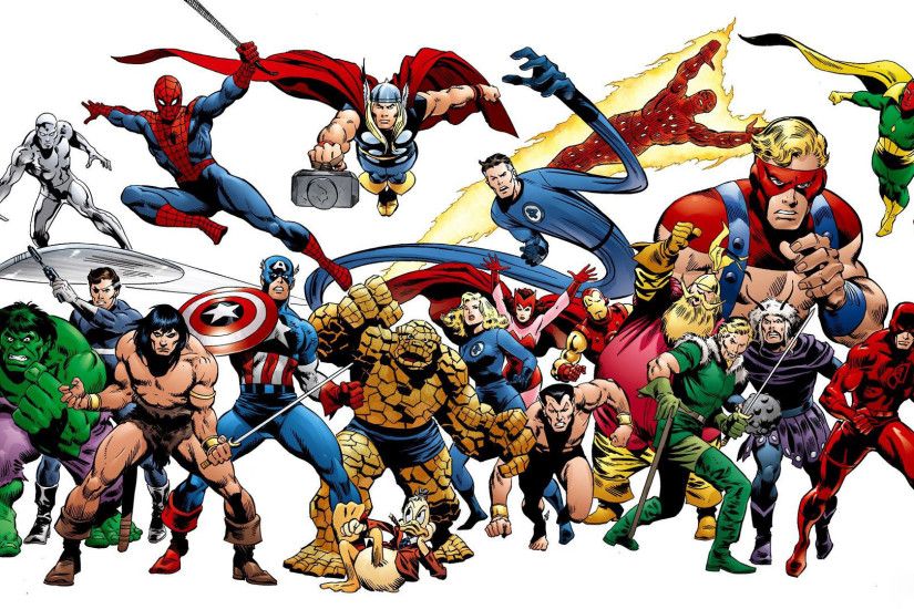 Marvel characters HD Wallpaper 1920x1080
