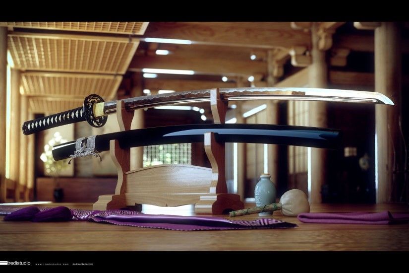 katana-Wallpaper-Japan-Sword - The Samurai Swing