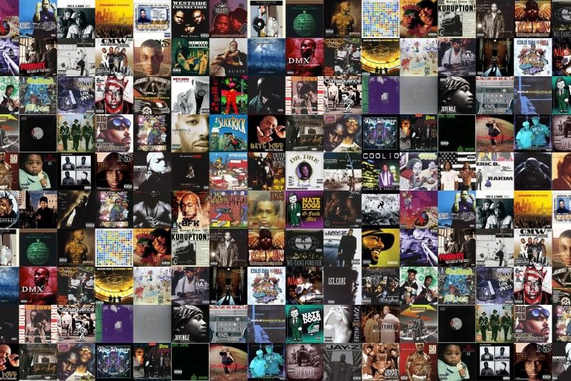 Download this free wallpaper with images of Immortal Technique –  Revolutionary Vol. 1, Kanye West – Graduation, Xzibit – Restless, Eric B  And Rakim – Gold, ...
