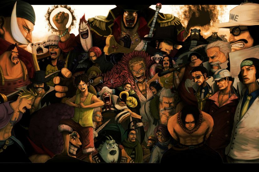 ... Attachment for One Piece Wallpaper - All Characters of Pirates ...