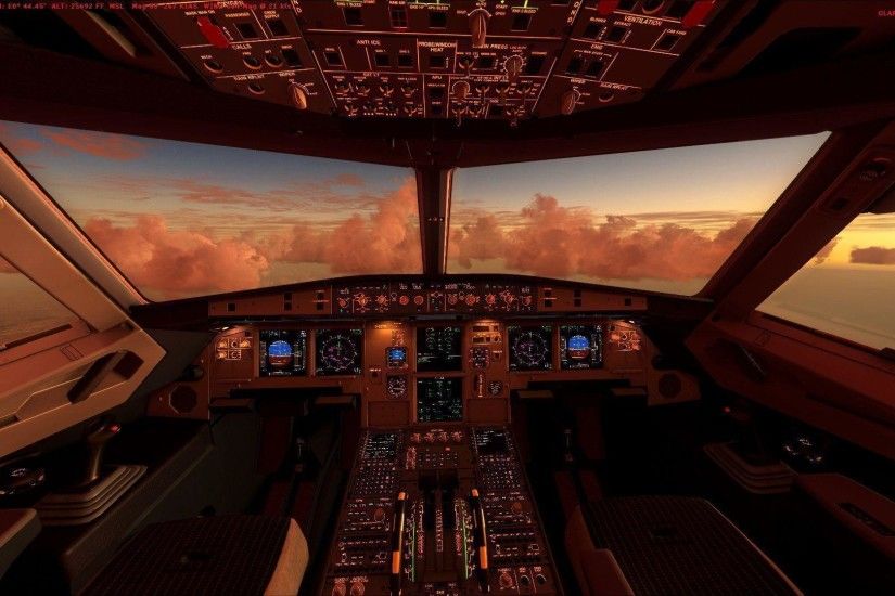 Vehicles For > Airbus Cockpit Wallpaper Hd