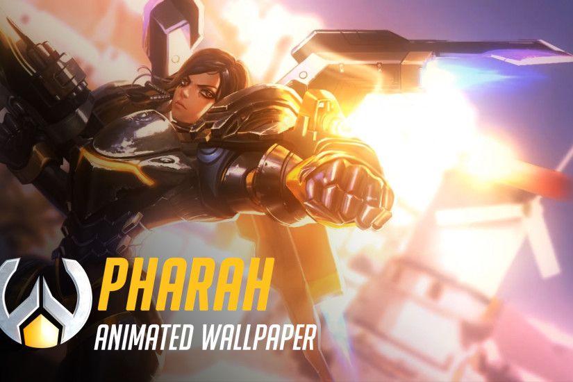 Wallpaper Engine - Pharah | Animated Wallpaper - Overwatch