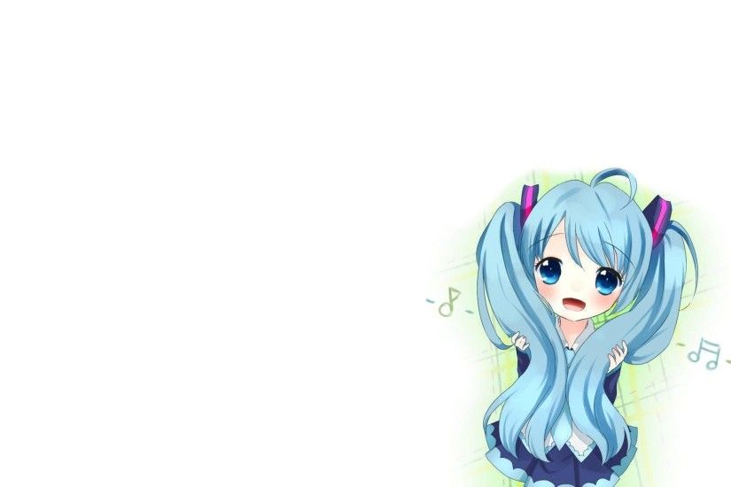 The Images of Vocaloid Hatsune Miku Blue Eyes Chibi Long Hair .
