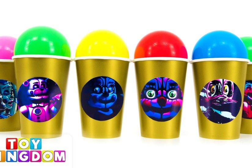 Five Nights at Freddy's Sister Location Balls Surprise Cups Show Baby  Ballora Foxy Toy Surprises
