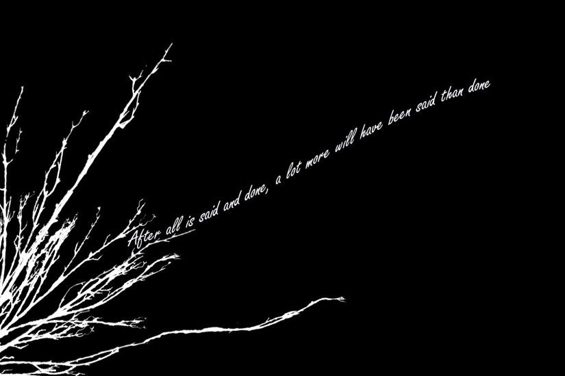 Nice Quote In Black Background Images Ws29c