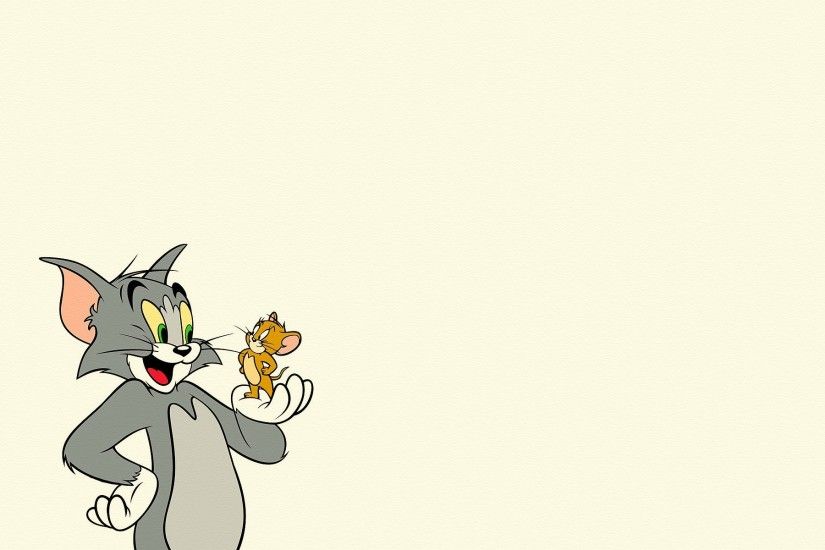 Tom And Jerry White Background Wallpapers HD / Desktop and Mobile  Backgrounds