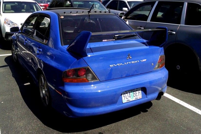 Mitsubishi EVO 8 BLUE