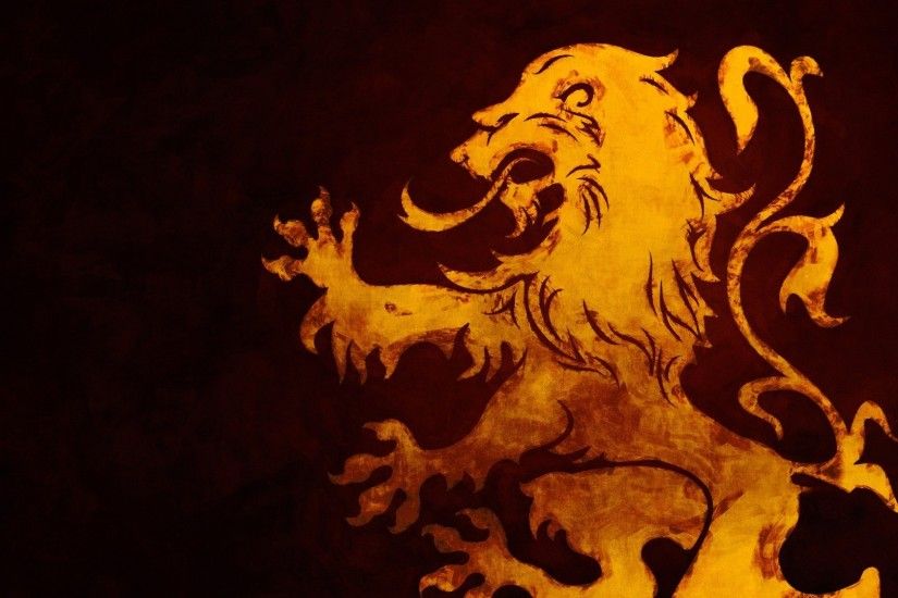 #House Lannister, #sigils, #lion, #Game of Thrones, wallpaper
