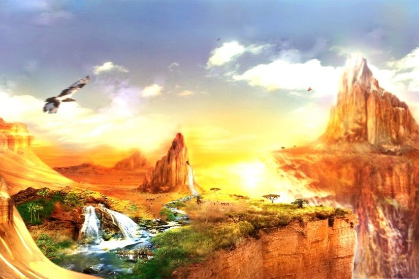 HD Wallpaper | Background ID:114814. 2560x1600 Fantasy Landscape. 12 Like.  Favorite