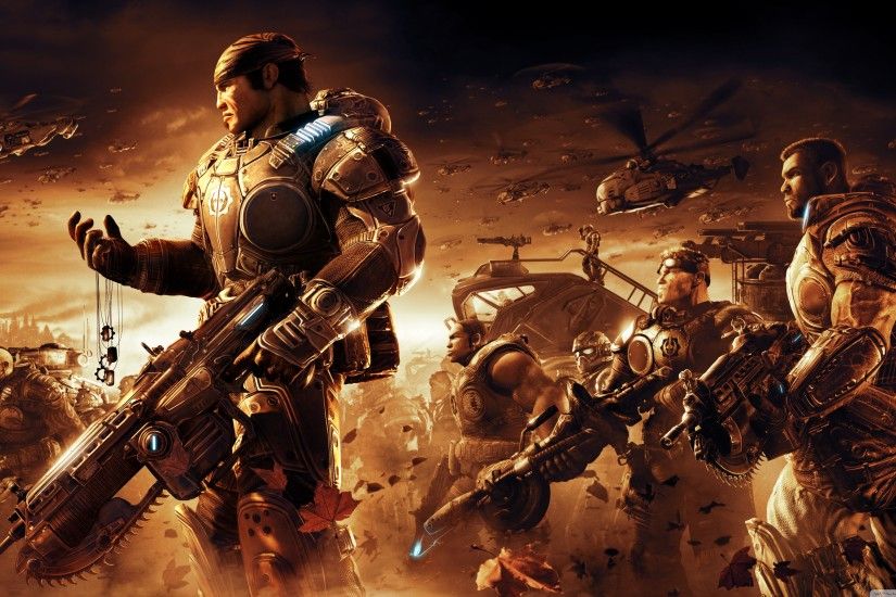 Gears Of War Game Battle HD desktop wallpaper Widescreen