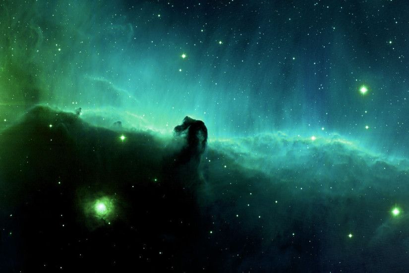 Galaxy Wallpaper HD. 1920x1080. Green Space