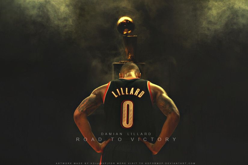 2880x1800 NBA Finals Damian Lillard x CJ McCollum - Trailblazers Wallpaper