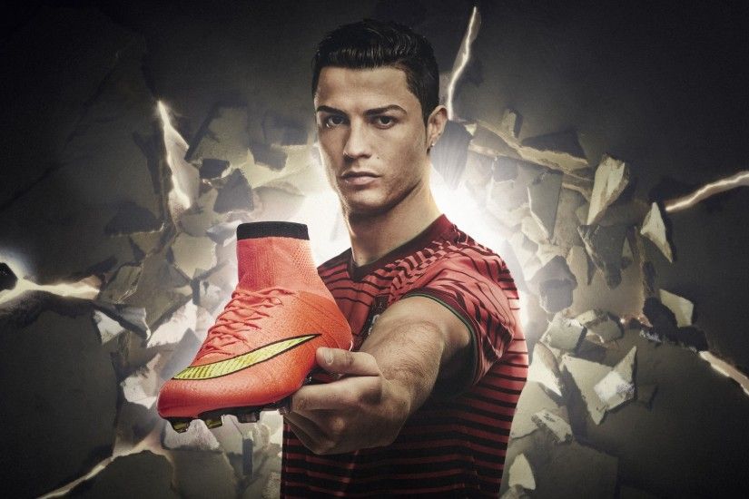 Cristiano Ronaldo Nike Mercurial Football Boots Wallpaper