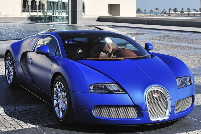 Blue Bugatti Veyron Images HD Wallpaper