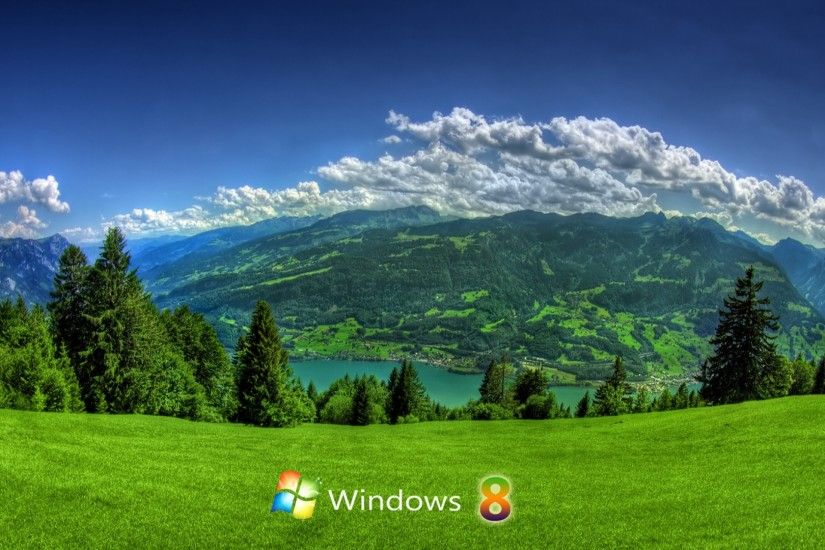 Scenic Windows 8 Wallpaper