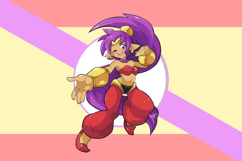 Shantae the Half-Genie Hero - Art Remix Wallpaper by NicolasNSane