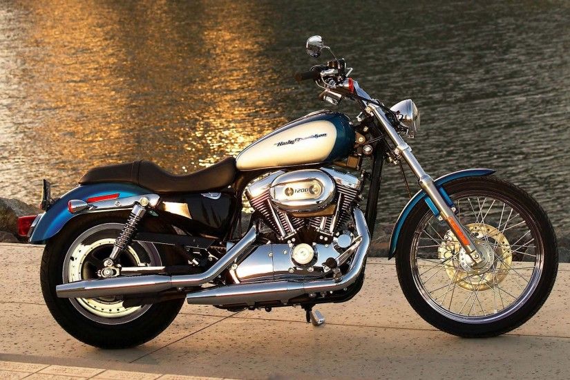 Harley Davidson Sportster Xl1200c - … Harley Davidson Fxdb Bike Wallpaper  ...