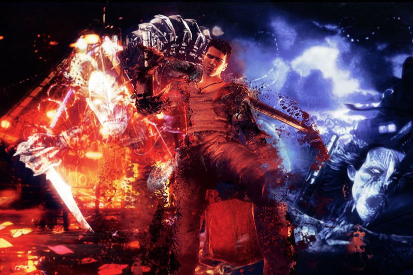 ... DmC: Devil May Cry Dante and The Hunter by kampinis