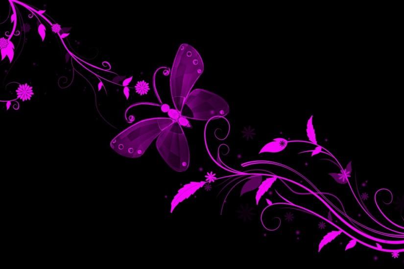 Beautiful Butterfly Wallpaper | Beautiful Abstract Flowers and Butterfly  Wallpaper 1080p | Unique .